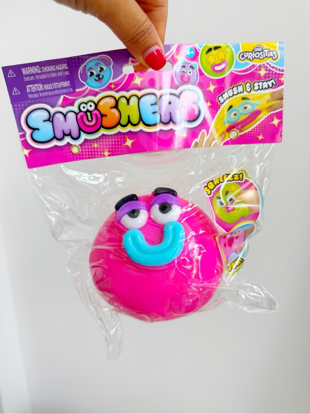 RARE Authentic ORB Smushers Pink Squishy – Viral Collectible NEW Sealed 💕